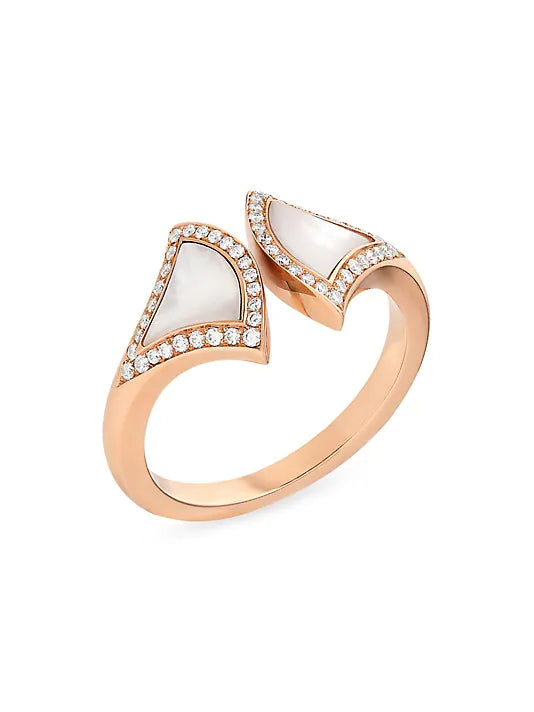[Marins]DREAM MOP DIAMOND OPEN RING