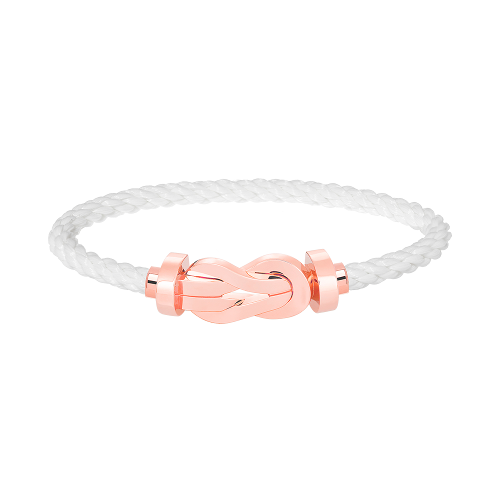 [Marins]CHANCE LARGE 8 FIGURE BUCKLE NO DIAMOND BRACELET ROSE GOLD