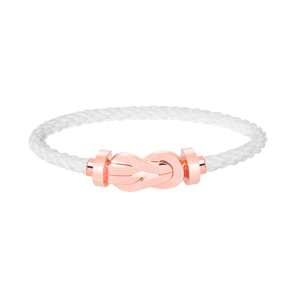 [Marins]CHANCE LARGE 8 FIGURE BUCKLE NO DIAMOND BRACELET ROSE GOLD