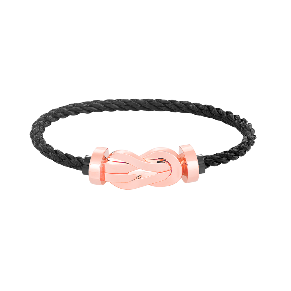 [Marins]CHANCE LARGE 8 FIGURE BUCKLE NO DIAMOND BRACELET ROSE GOLD