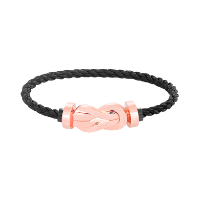 [Marins]CHANCE LARGE 8 FIGURE BUCKLE NO DIAMOND BRACELET ROSE GOLD