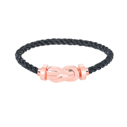[Marins]CHANCE LARGE 8 FIGURE BUCKLE NO DIAMOND BRACELET ROSE GOLD