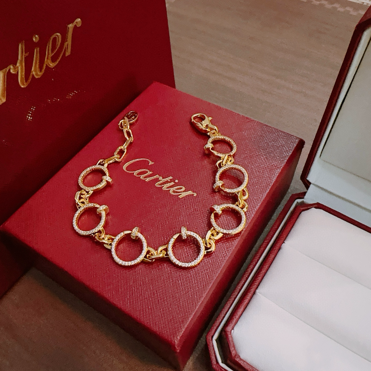 [Marins Jewelry] LOVE&JUSTE BRACELET DIAMONDS