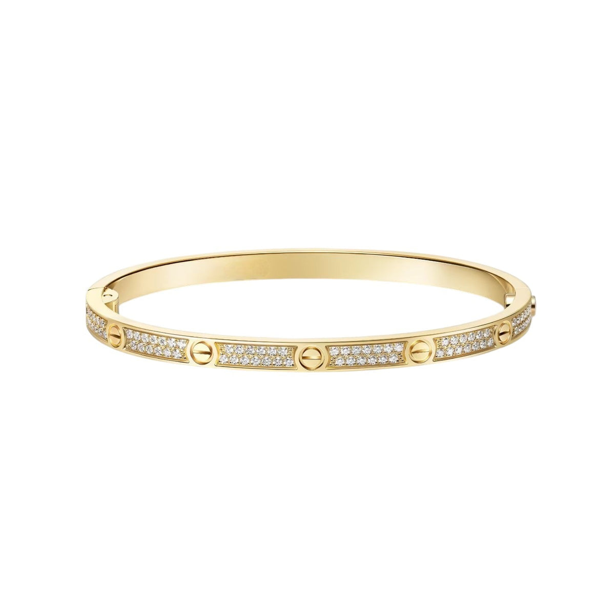 [Marins]LOVE BRACELET 3.65MM DIAMOND-PAVED