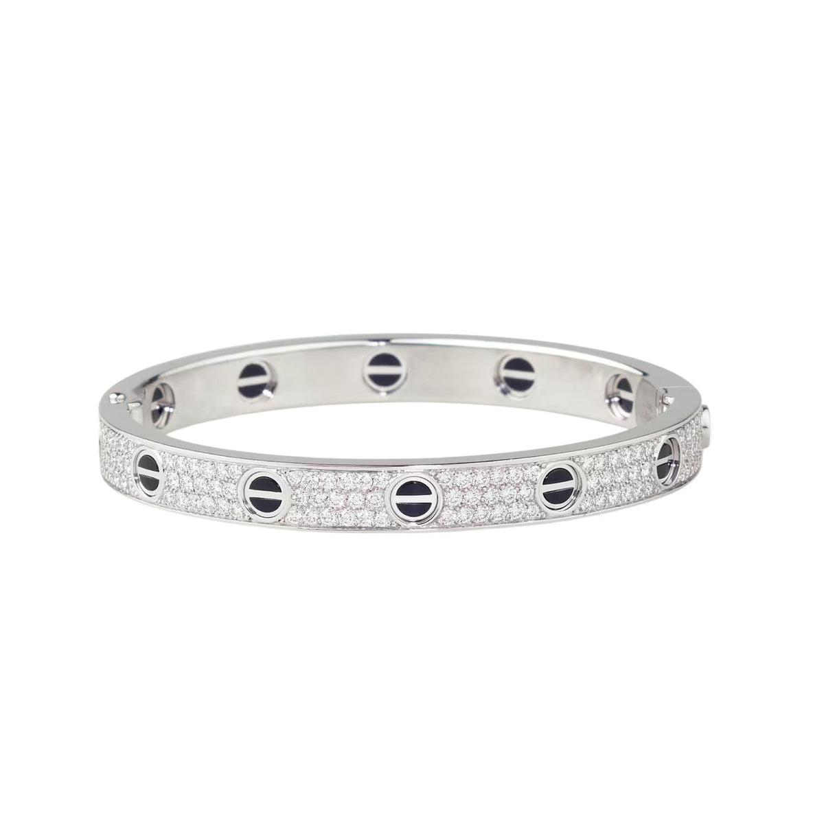 [Marins]LOVE BRACELET 6.1MM DIAMOND-PAVED CERAMIC