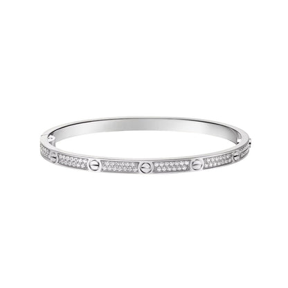 [Marins]LOVE BRACELET 3.65MM DIAMOND-PAVED