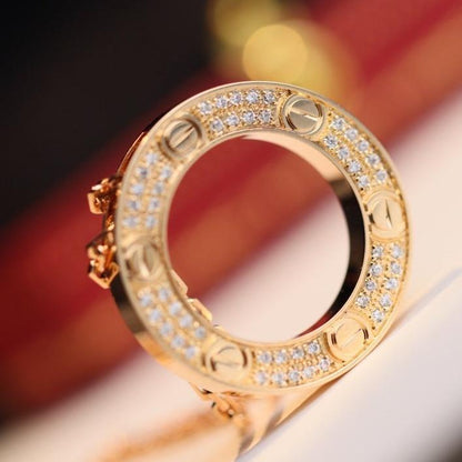 [Marins]LOVE NECKLACE ADJUSTABLE ROSE GOLD
