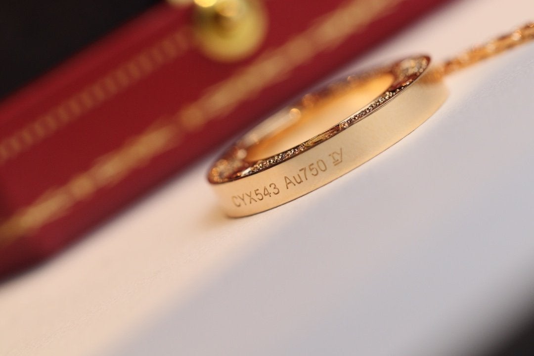 [Marins]LOVE NECKLACE ADJUSTABLE ROSE GOLD