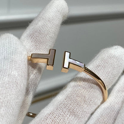 [Marins]T BRACELET 1.8MM MOP PINK GOLD