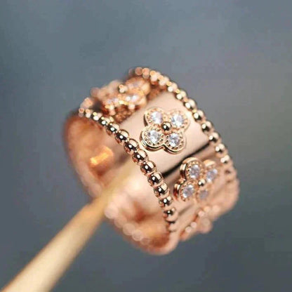 [Marins]CLOVER KALEIDOSCOPE RING 10MM