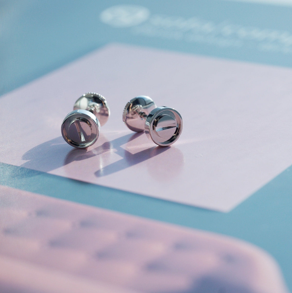 [Marins]LOVE EARRINGS SILVER 10MM