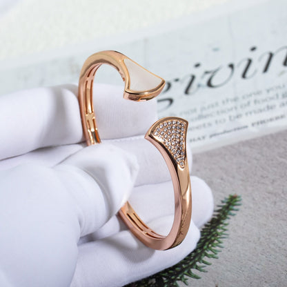 [Marins]DREAM BRACELET OPEN PINK GOLD MOP DIAMOND