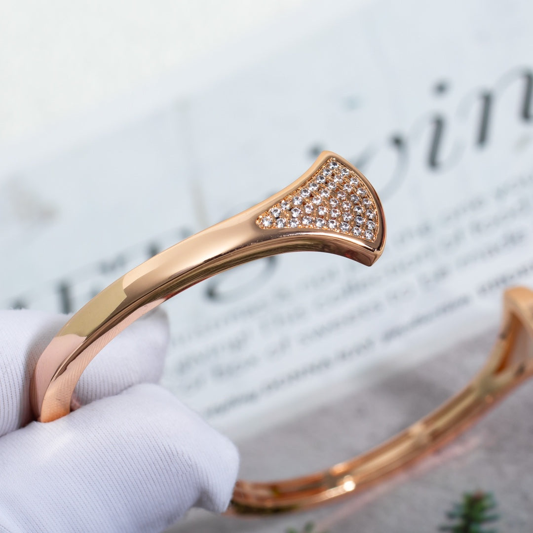 [Marins]DREAM BRACELET OPEN PINK GOLD MOP DIAMOND