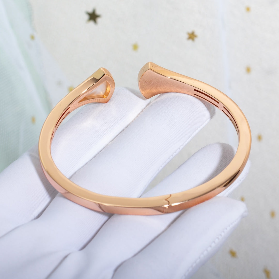[Marins]DREAM BRACELET OPEN PINK GOLD MOP DIAMOND