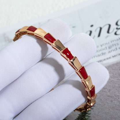 [Marins]SERPENTI BRACELET PINK GOLD RUBELLITE