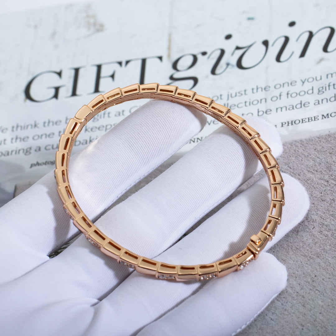 [Marins]SERPENTI BRACELET PINK GOLD DIAMOND