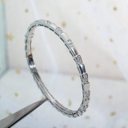 [Marins]SERPENTI BRACELET SILVER DIAMOND