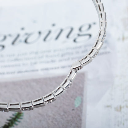 [Marins]SERPENTI BRACELET SILVER DIAMOND
