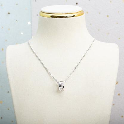 [Marins]PARENTESI NECKLACE SILVER