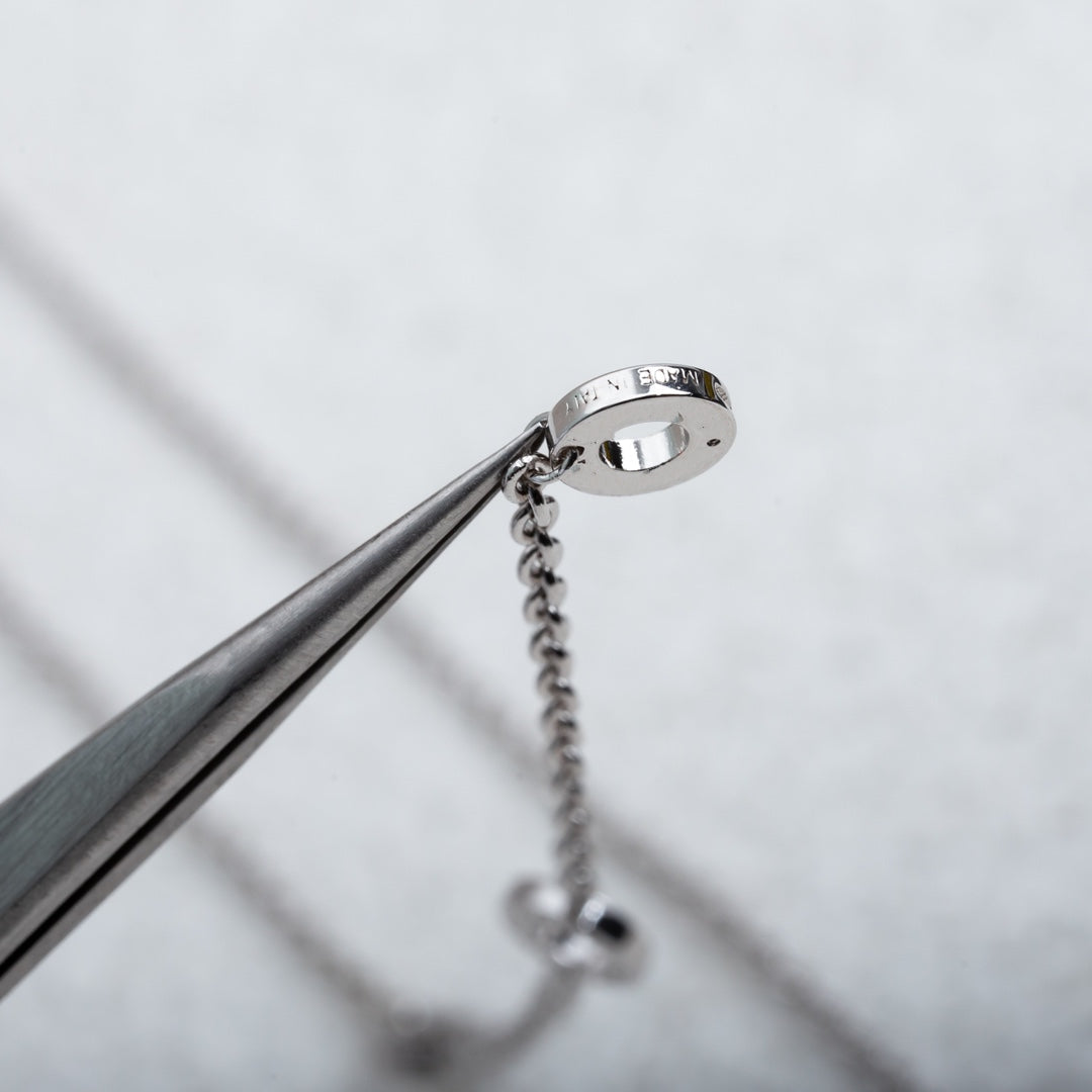 [Marins]PARENTESI NECKLACE SILVER