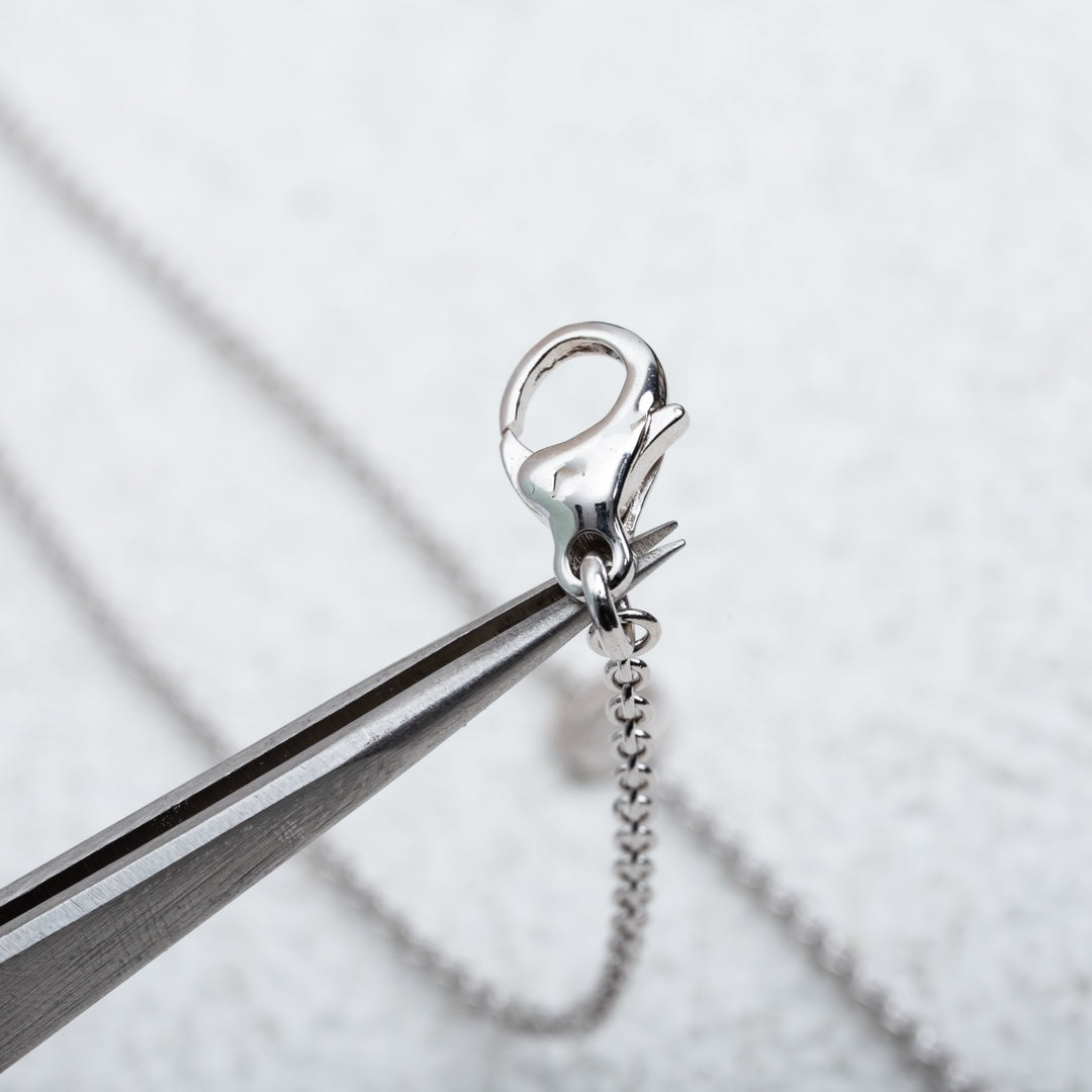 [Marins]PARENTESI NECKLACE SILVER
