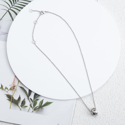 [Marins]PARENTESI NECKLACE SILVER