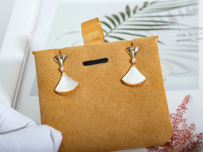 [Marins]DREAM MOP PINK GOLD EARRINGS