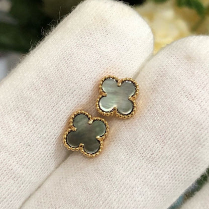 [Marins]CLOVER MINI GOLD EARRINGS