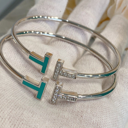 [Marins]T BRACELET 1.8MM TURQUOISE DIAMOND
