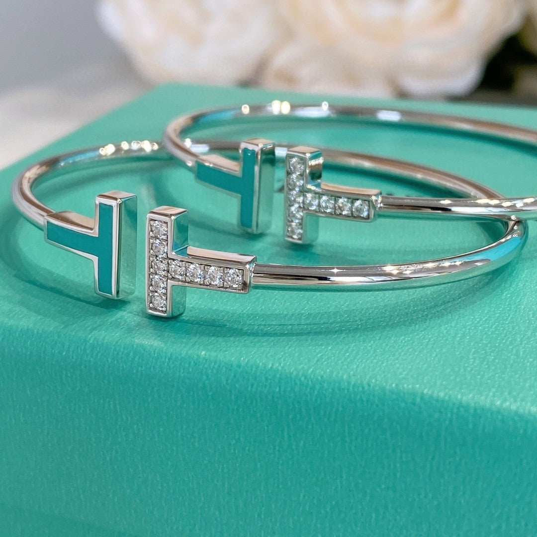 [Marins]T BRACELET 1.8MM TURQUOISE DIAMOND