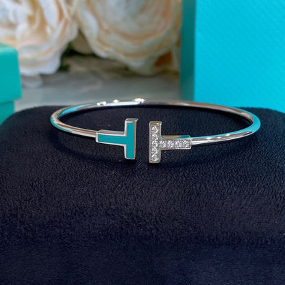 [Marins]T BRACELET 1.8MM TURQUOISE DIAMOND