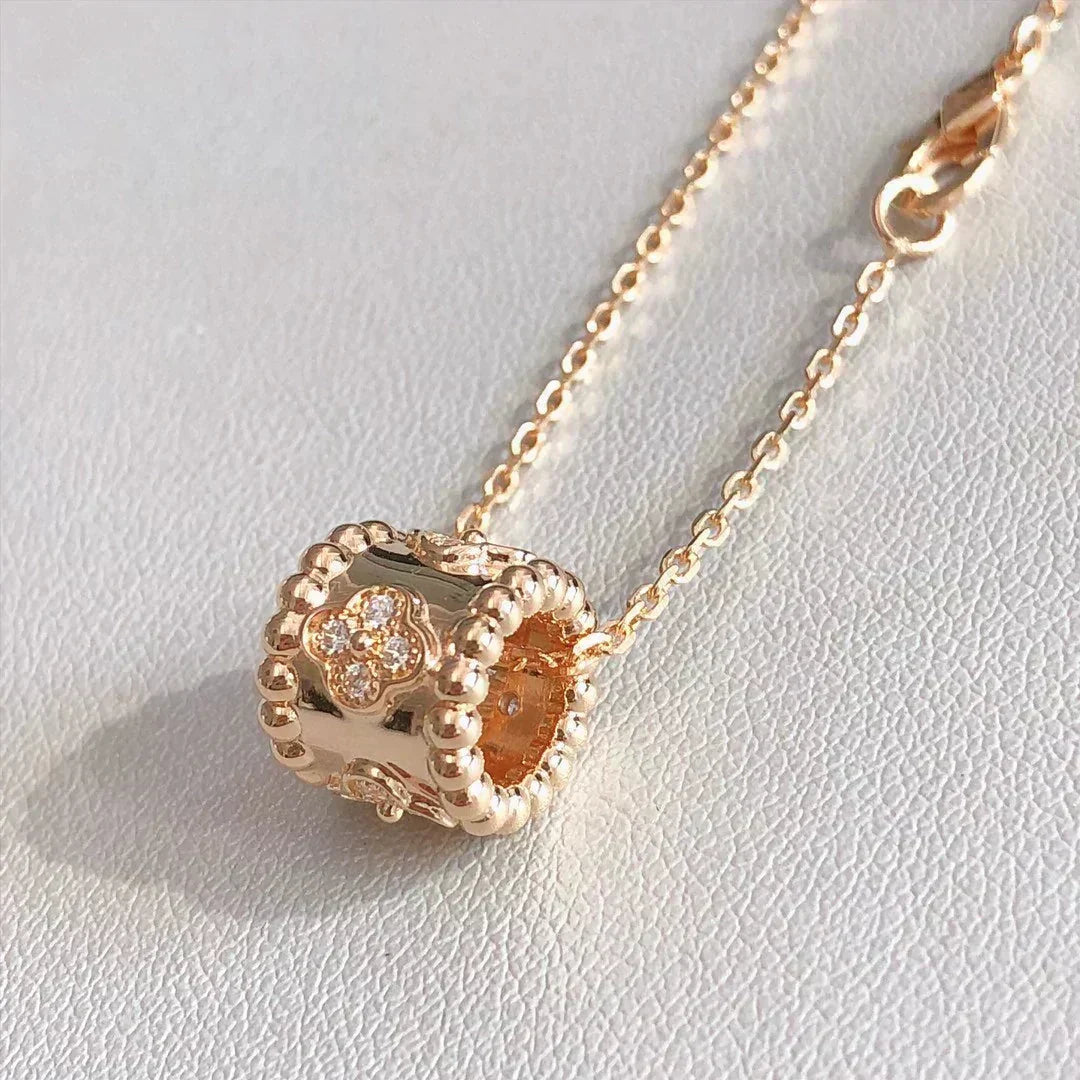 [Marins]PERLEE PEDANT NECKLACE GOLD / ROSE GOLD