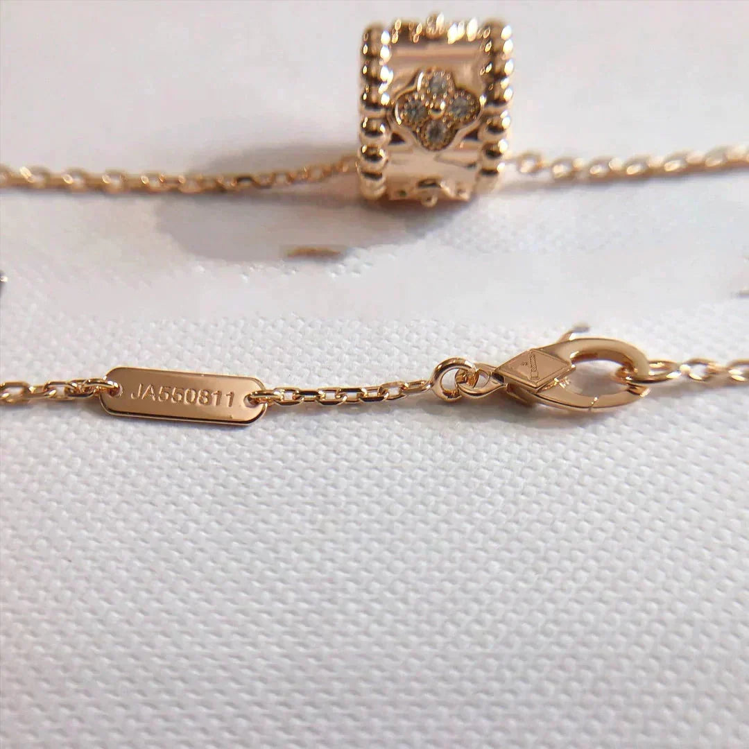 [Marins]PERLEE PEDANT NECKLACE GOLD / ROSE GOLD