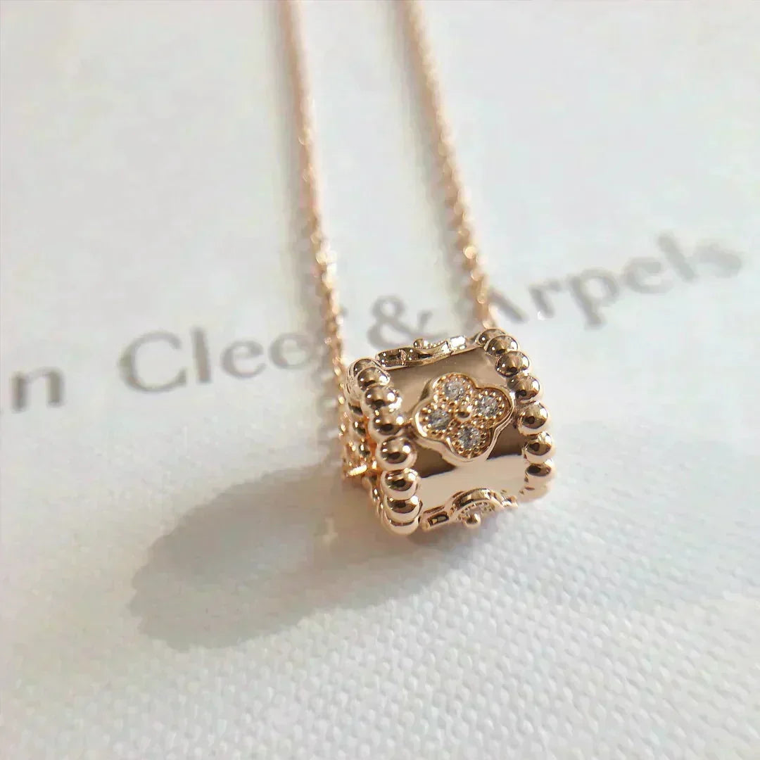 [Marins]PERLEE PEDANT NECKLACE GOLD / ROSE GOLD