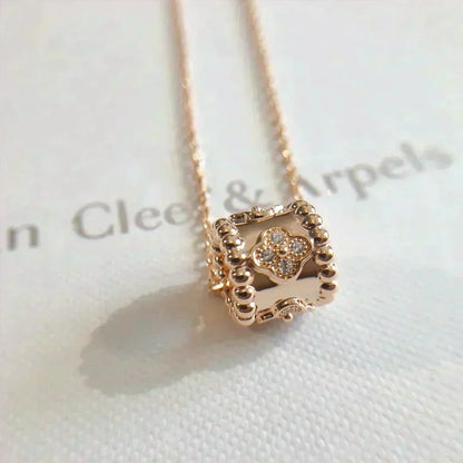 [Marins]PERLEE PEDANT NECKLACE GOLD / ROSE GOLD