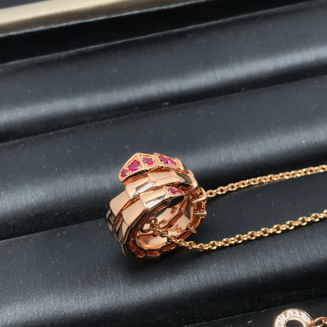 [Marins]SERPENTI PEDANT NECKLACE