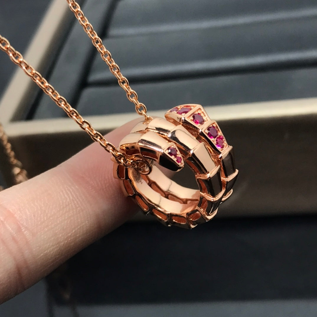 [Marins]SERPENTI PEDANT NECKLACE