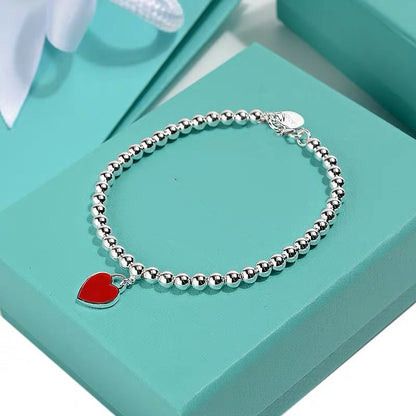 [Marins]MINI HEART BRACELET SILVER