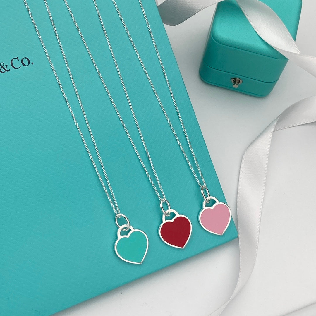 [Marins]HEART PEDANT SILVER NECKLACE