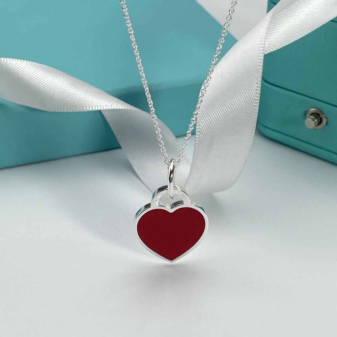 [Marins]HEART PEDANT SILVER NECKLACE