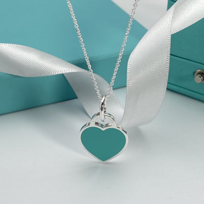 [Marins]HEART PEDANT SILVER NECKLACE