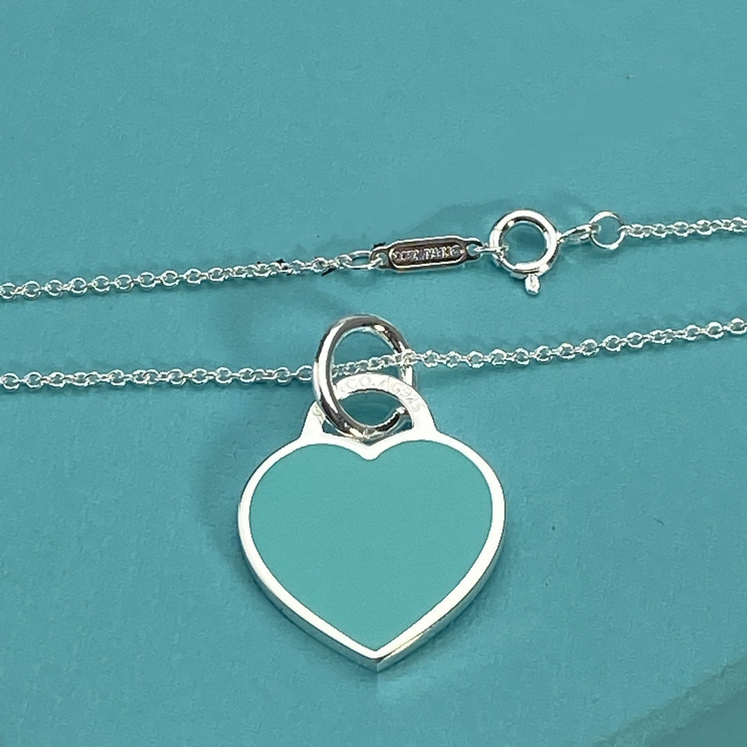 [Marins]HEART PEDANT SILVER NECKLACE