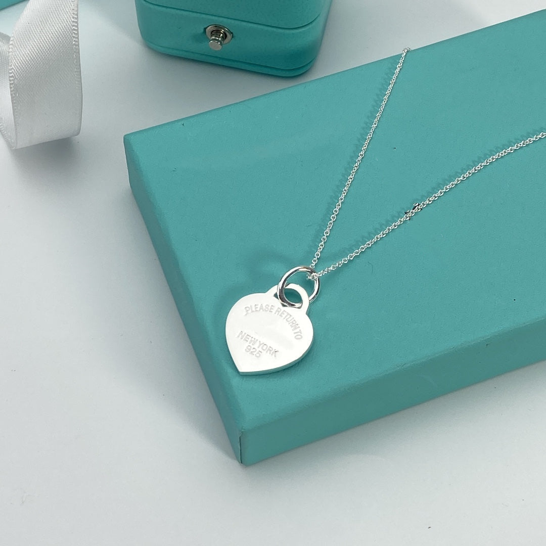[Marins]HEART PEDANT SILVER NECKLACE