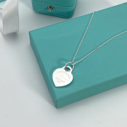 [Marins]HEART PEDANT SILVER NECKLACE