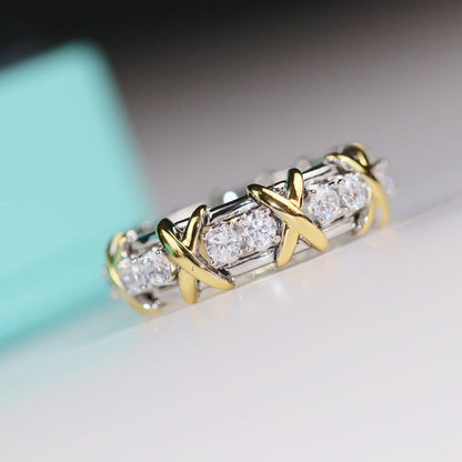 [Marins]SIXTEEN STONE RING GOLD