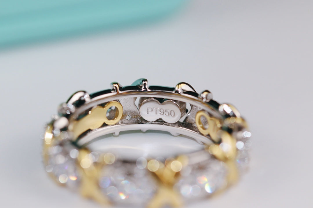 [Marins]SIXTEEN STONE RING GOLD