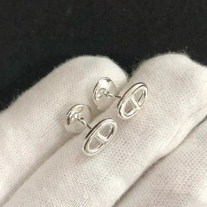 [Marins]CHAINE SMALL EARRINGS GOLD AND SILVER