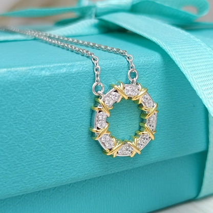 [Marins]SIXTEEN STONE NECKLACE GOLD