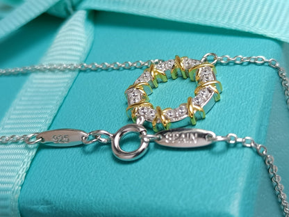 [Marins]SIXTEEN STONE NECKLACE GOLD