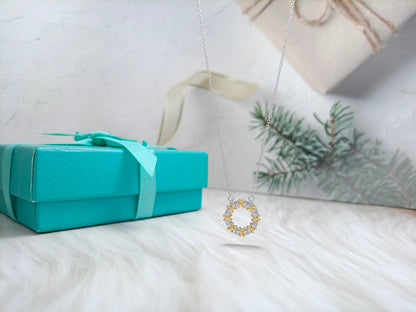 [Marins]SIXTEEN STONE NECKLACE GOLD